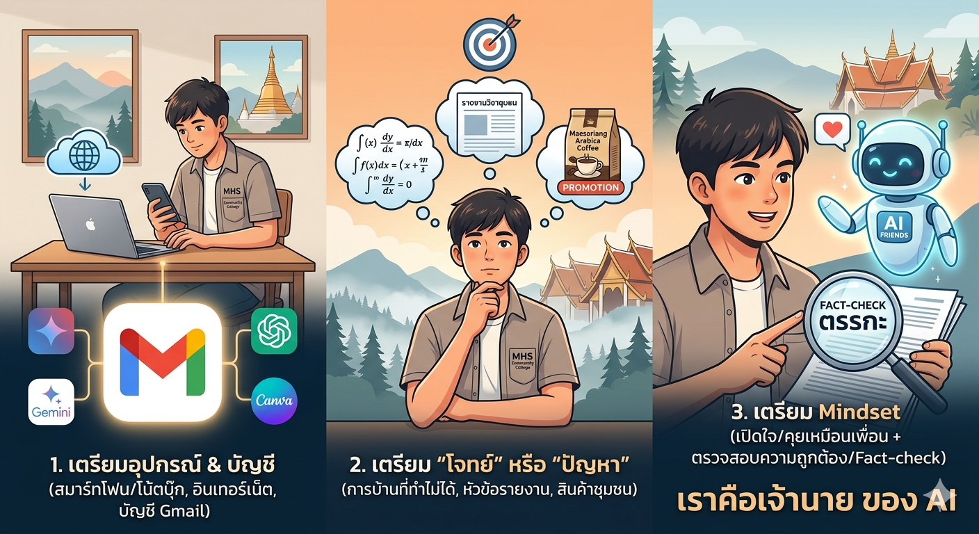 สวัสดีครับ วันนี้กิจกรรมของเราเยอะมาก